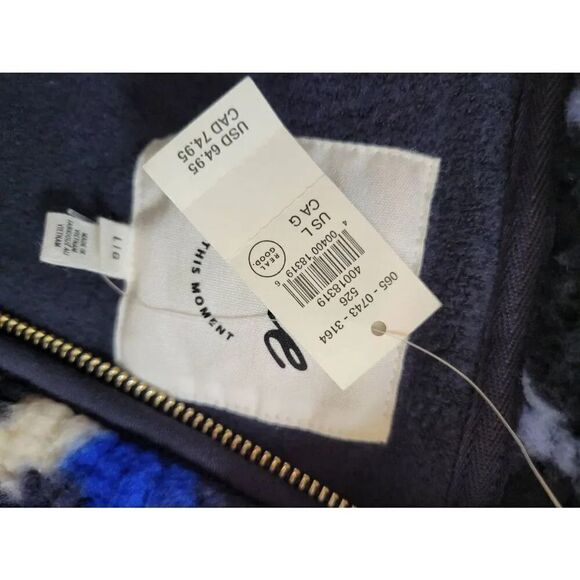 Aerie Hometown Holiday Quarter Zip Sweatshirt L NWT - Picture 8 of 9